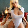 163cm Big Boobs Sex Doll XXX European Fat Butt Blond Love Doll
