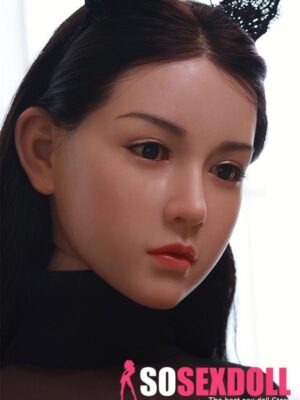 Chinese Brunette huge breast love doll