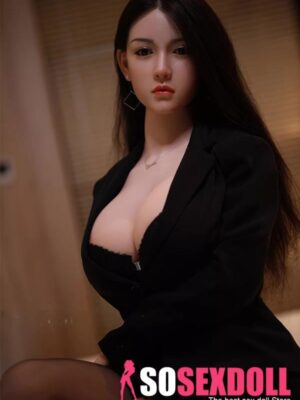 Chinese Brunette huge breast love doll