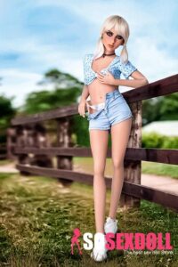 candy sex doll silver hair teen doll