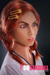 sex doll red hair big boobs