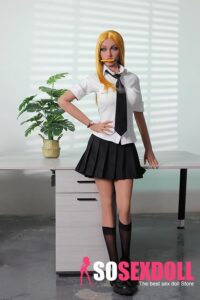 selena secretary sex doll blonde office doll