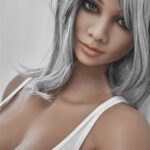 black gymnast doll big ass white hair sex doll
