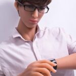 Female love doll Muscular male sex doll with big dildo