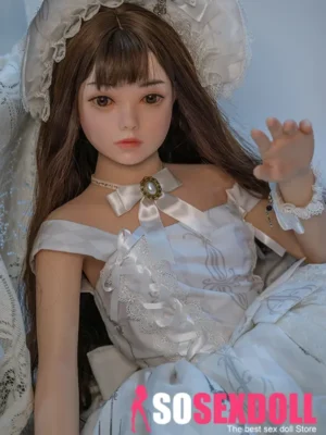 Mini muñeca sexual Loli de pecho plano Muñeca de amor infantil