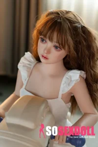 flat chested sex doll life size silicone mini love doll