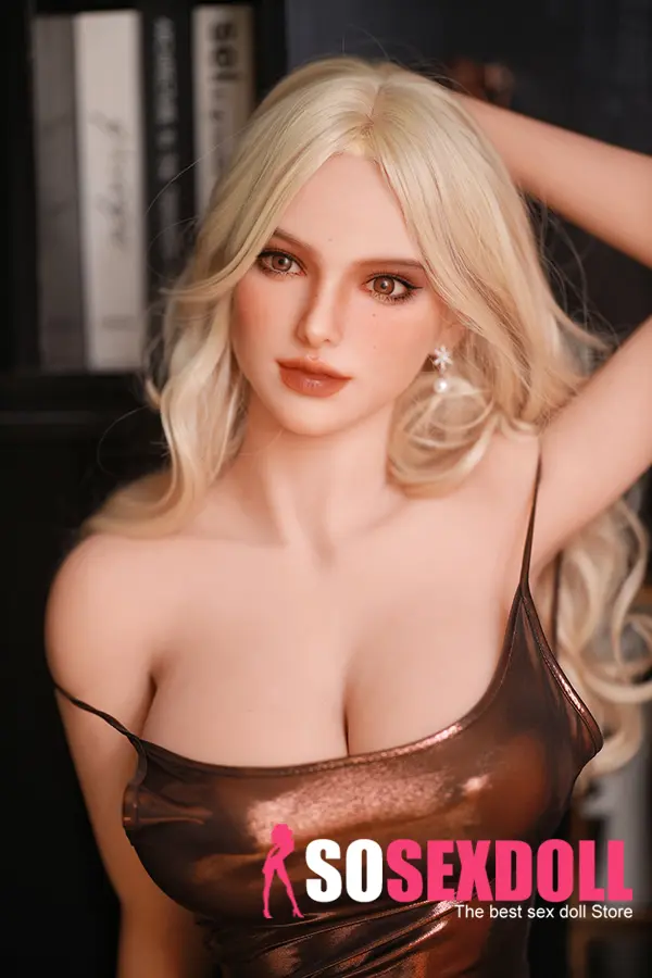 big breasts hot blonde sex doll e cup