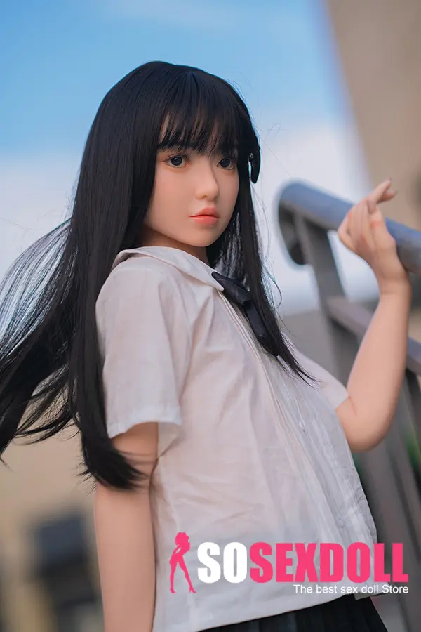 Japanese School Girl Pointy Tits Silicone Sex Doll