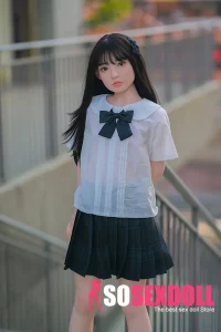 Japanese School Girl Pointy Tits Silicone Sex Doll