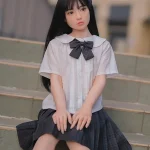 Japanese School Girl Pointy Tits Silicone Sex Doll