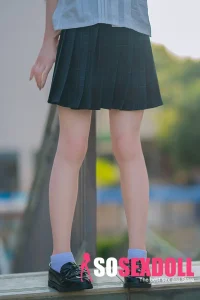 Japanese School Girl Pointy Tits Silicone Sex Doll