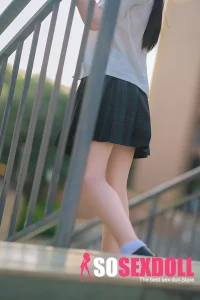 Japanese School Girl Pointy Tits Silicone Sex Doll