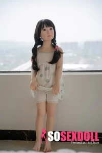 advance silicone flat minature sex doll