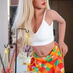 hot skinny blonde big tits c cup sex doll