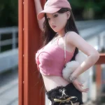 bell shaped boobs full silicone sex doll