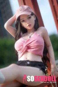 bell shaped boobs full silicone sex doll
