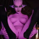 Anatasia Purple Elf TPE Sex Doll E Cup In US Stock