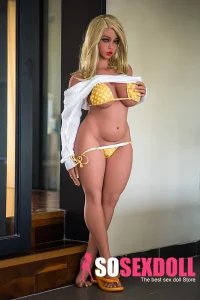 Blonde Big Booty BBW Nude Sex Doll