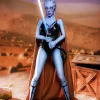 Elf TPE Sex Doll E Cup Blue Skin In US Stock