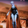 Elf TPE Sex Doll E Cup Blue Skin In US Stock