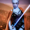 Elf TPE Sex Doll E Cup Blue Skin In US Stock