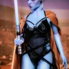 Elf TPE Sex Doll E Cup Blue Skin In US Stock