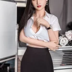 Long Hair Sex Doll Office Lady Big Boobs Doll