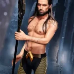 Aquaman Sex Doll For Female Silicone Chest Male