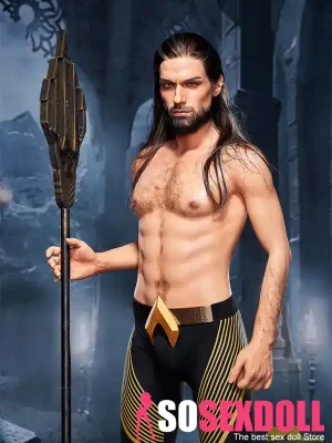 Aquaman sekspop voor vrouwelijke siliconen borst mannelijk