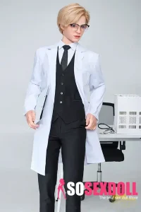 Life Size Doctor Realistic Silicone Male Sex Doll