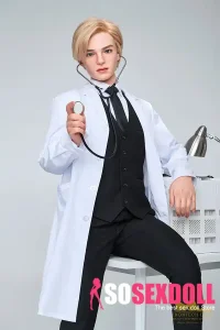 Life Size Doctor Realistic Silicone Male Sex Doll