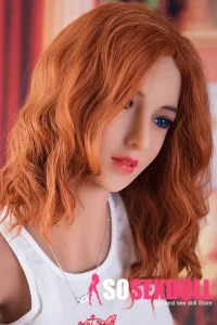 TPE Sex Doll Red Hair Young Adult Doll