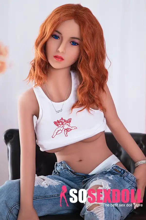 TPE Sex Doll Red Hair Young Adult Doll
