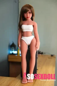 Pequeña muñeca sexual barata TPE Tiny Love Doll