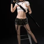 Harley Quinn Sex Doll Full Silikon Porno Voksen Dukke