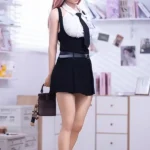 Silicone Japanese Sex Doll Asian Pink Hair Girl
