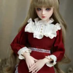 Silicone Blonde Loli Mini Sex Doll