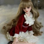 Silicone Blonde Loli Mini Sex Doll