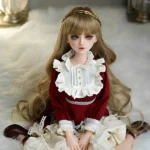 Silicone Blonde Loli Mini Sex Doll