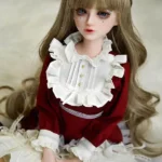 Silicone Blonde Loli Mini Sex Doll