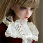 Silicone Blonde Loli Mini Sex Doll
