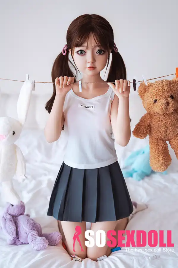Silicone Tiny Love Doll White Skin B Cup