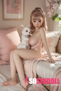 100cm 3ft5 TPE Dolface Petite Breasts Bright Eyes Sex Doll With A Seductive Gaze