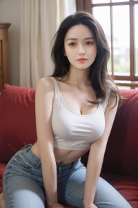 140cm 4ft6 TPE Youthful Seductive Woman Little Breasts Fair Skin Sex Doll