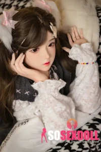 145cm 4ft8 Sexy Adult Toys Silicone Sex Dolls G-Cup