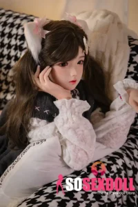 145cm 4ft8 Sexy Adult Toys Silicone Sex Dolls G-Cup