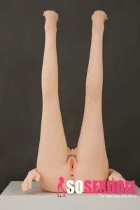 148cm 4ft5 TPE Mature Women Red Hair Curvaceous Body Sex Doll With Sexy Bikini