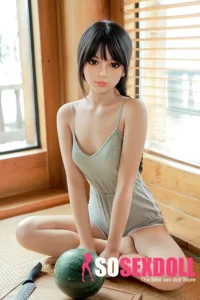 TPE Flat Chest Lovely Sex Doll