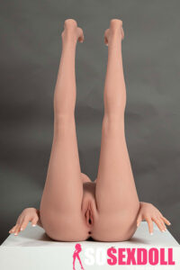 150cm 4ft9 TPE Mature Women Plump Chests Blonde Hair Sex Doll
