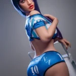 152cm 5ft Silicone Hyper Realistic C Cup Chubby Chests Soccer Baby Sex Doll M29 Head